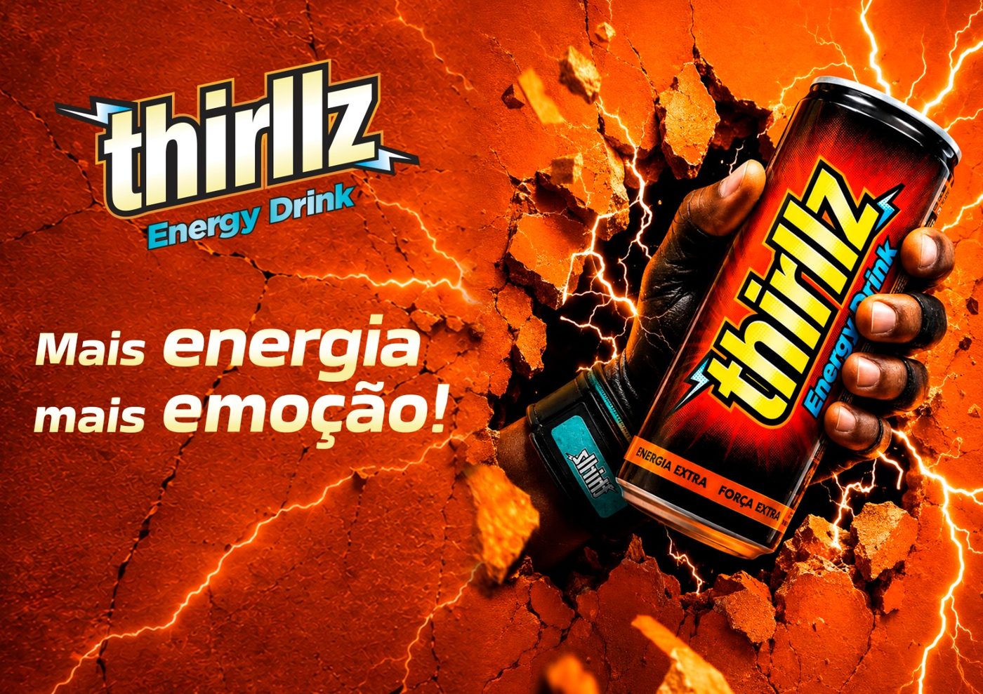 Thirllz Energy Drink — Mais energia, mais emoção